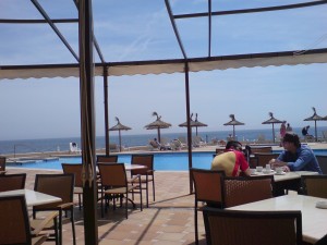 Hotelterasse Grupotel Aguait