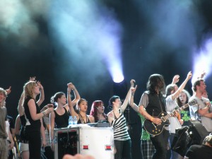 Me on stage
